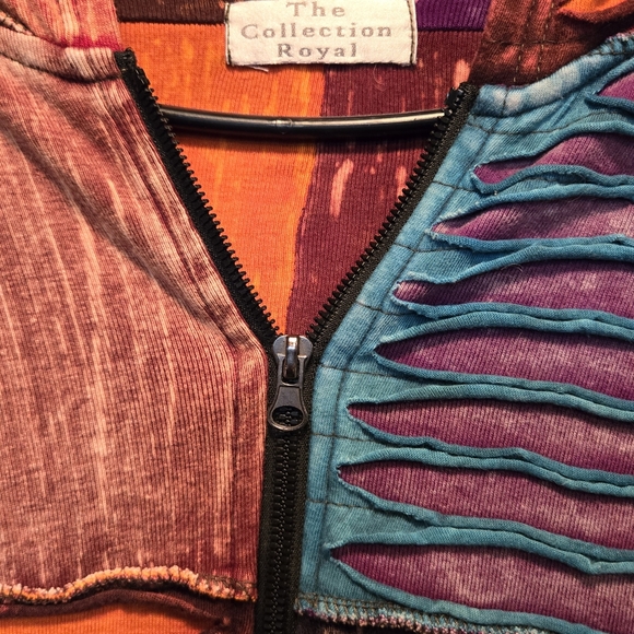 The Collection Royal hippie boho jacket in a misses size large New without tags - Picture 5 of 7